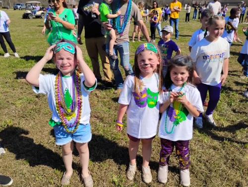 Mardi Gras at St. Francis de Sales Church, Echo.