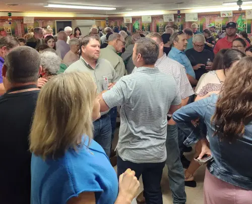 A sold-out crowd attended Taste From the Country on Saturday Feb 15th at St. Genevieve Catholic Church in Brouillette.  