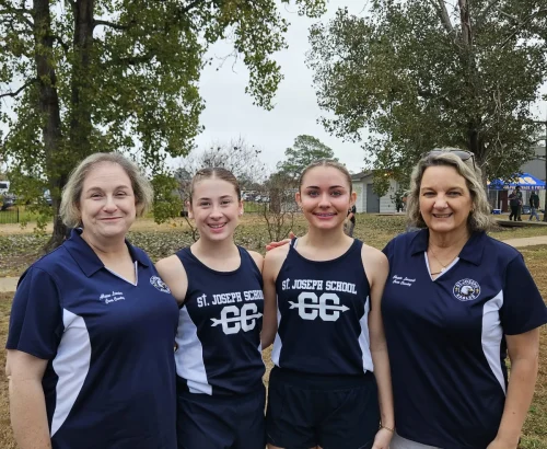 St. Joseph Church Cross Country team.