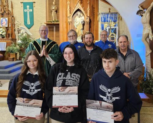 St. Joseph School Essay winners
