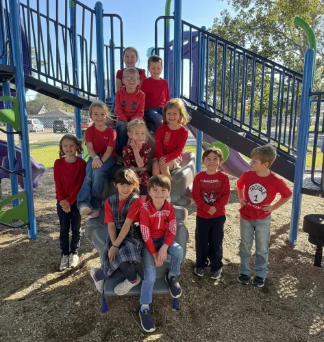 St. Joseph School Red Ribbon day.