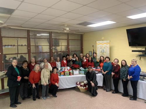 Altar Society Christmas Party at St Paul the Apostle in Mansura
