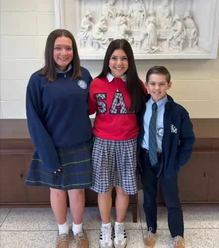 Diocese of Alexandria Students of the Year at LA State competition.