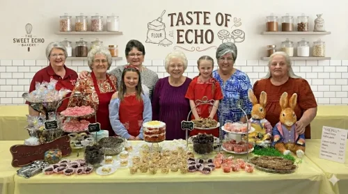 Taste of Echo at St. Francis de Sales Church in Echo. Thank you to everyone who cooked, sampled, and donated to make this event a highlight of the season! 
