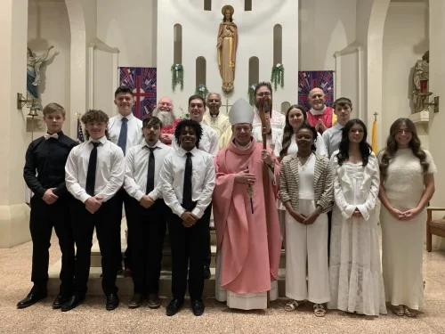 Sacred Heart Church, Our Lady of Sorrows Church, both in Moreauville and St. Peter Church, Bordelonville