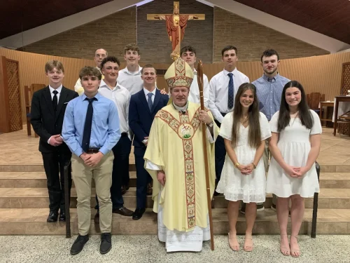 Confirmation, Sacred Heart of Jesus Church, Pineville