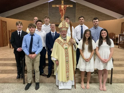 Confirmation, Sacred Heart of Jesus Church, Pineville