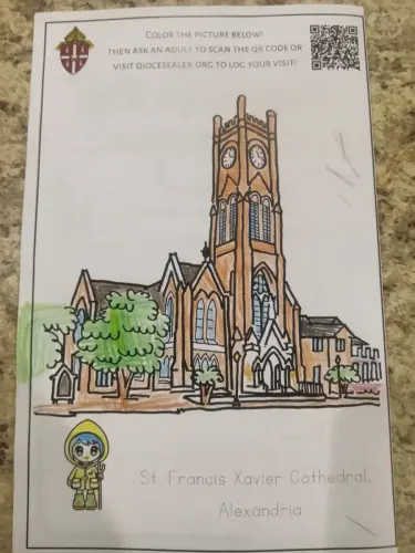St. Francis Xavier Cathedral by Zoe D. age 7