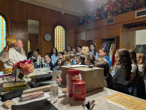 Sacred Heart School's Sacristan Workshop