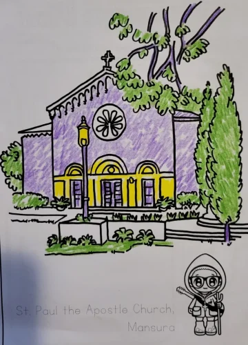 St. Paul the Apostle Church  by Sadie H. age 5
