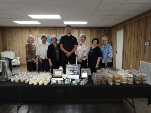 Table-Our Lady of Lourdes, Winnfield with seminarian Blake Bernard. Desserts with the Seminarians held at Maryhill on Thursday, July 23. 